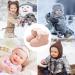 Spring Baby Newborn Winter Warm Fleece Bootie | Non-Slip Soft Sole Shoes for Girls Boys | Prewalker Boots 0-18 Months | Pink - Buy Online on GoSupps.com
