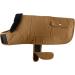 Carhartt Herren Firm Duck Insulated Dog Chore Coat - Large Braun | Premium Dog Apparel for All Weather - Buy Online on GoSupps.com