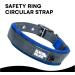 Black Rhino Comfort Collar | Super Soft Neoprene Dog Collar for All Breeds | Adjustable Reflective & Weatherproof (Large Blue/Black) - Buy Online on GoSupps.com