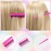 8-Piece Teasing Brush Set with Hair Clips and Rat Tail Comb - Pink Teasing Brushes for Hair Styling - Ideal for Women, Girls, Kids, and Hair Stylists - Buy Online on GoSupps.com