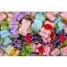 YOY 24PCS / 12 Pairs Adorable Grosgrain Ribbon Pet Dog Hair Bows with Rubber Bands - Puppy Topknot Cat Kitty Doggy Grooming Hair Accessories Bow Knots Headdress Flowers Set for Groomer 24 pcs 1.2" Bows with Flowers - Buy Online on GoSupps.com