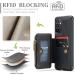 Soonic Leather Cover for Samsung Galaxy A54 5G - Magnetic Wallet Case with Zipper Card & Cash Pockets Straps Stand & Coin Compartment - Protective Black A54 Case - Buy Online on GoSupps.com