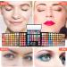 PhantomSky 148 Couleurs Palette Maquillage Yeux Makeup Palette de Fards Paupi res Ombre Paupi res Longue Dur e Imperm able avec Rouge L vres Rougir et Correcteur Multicolore - Buy Online on GoSupps.com