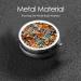 Abstract Art Animals Portable Metal Pill Box - Round Mini 3-Compartment with Hinged Design Ideal for Travel Black - International Shipping Available - Buy Online on GoSupps.com