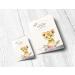 Personalized OLGS U-Book & Vaccination Pass Case - 3-Part Safari Animals | Perfect Baby Gift & Examination Book Cover | Unique Lion Design - Buy Online on GoSupps.com