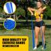 Non-Latex Resistance Bands Set - 5.9ft, 3 Different Strengths - Physical Therapy, Strength Training, Yoga, Pilates - Home Workout Bands (Yellow/Pink/Blue) - Buy Online on GoSupps.com