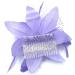 Feather Comb Fascinator - Lilac Hair Piece for Women, Wedding, Ascot Races, Christening - Buy Online on GoSupps.com