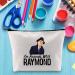 Levlo Raymond Motif Cosmetic Bag - Perfect Gift for Fans | Women s Makeup Bag with Zipper - Buy Online on GoSupps.com