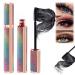 CERAVI Lashvibe Mascara Sweetempo Mascara Natural 4D Fiber Mascara 4D Silk Fiber Eyelash Mascara Waterproof Curling Lashes Lengthening Mascara Black Thick Long Lasting Smudge Proof (2PCS)