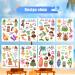 KINBOM 8 Sheets Hawaiian Luau Temporary Tattoos Stickers for Kids & Adults - Summer Pool Party Decorations & Supplies - Buy Online on GoSupps.com