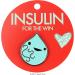 I Heart Guts Insulin for The Win Lapel Pin - Enamel Insulin Design - Buy Online on GoSupps.com