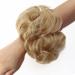 JJstar Messy Hair Bun Curly Wavy Scrunchies - Natural Blonde Chignon for Women & Girls - Buy Online on GoSupps.com