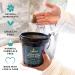 Elbahya Moroccan Black Soap with Eucalyptus and Olive 2.20 lbs/1kg - Authentic Hammam Experience - Buy Online on GoSupps.com