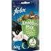 FELIX KnabberMix Hof & Wiese cat snack crunchy treats with 3 flavours pack of 8 (8 x 60g)