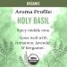 Aura Cacia Organic Holy Basil Tulsi Pure Essential Oil, Vegan, Cruelty Free, 0.25 Fluid Ounces (Pack of 3) - Buy Online on GoSupps.com