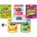 Assorted Jelly Sweets Pack - Safari Mix 115g + Gummy Bears 115g + Berry Hearts 115g + Randoms Juicers 140g + Randoms 150g (4 Randomly Sent) Boxed Treatz