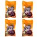 Teddy Bear Spicy Tamarind Candy 150g - Pack of 4 (600g) - 100% Real Chili Coated Tamarind Fruit Candy Snack - Sweet & Sour Natural Fruit Sticks