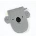 Blumie 2pcs Organic Cotton Bath Mitt Gloves for Babies & Kids with Animal Faces - Sage Green & Cloud Grey - Buy Online on GoSupps.com