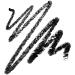 Maybelline New York Expert Wear Twin Eyebrow & Eyeliner Pencils - Velvet Black (2 Count) - Buy Online on GoSupps.com