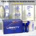 Liberty Amenity Kit - Boxed Hotel Toiletries Bulk Set - 30 kits 150 pieces | 1 oz Shampoo Conditioner Body Wash Lotion & Bar Soap for Hotels & Vacation Rentals - Buy Online on GoSupps.com