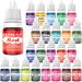 Food Colouring - 24 Colours Vibrant Food Colouring Liquid Concentrated Food Dye for Cake Decorating Cooking Fondant Icing Macaron Easter Eggs Baking- 6ml