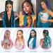 Tess Braids Extensions Blue - 60 cm Jumbo Kanecalon Hair Braids (3 Pack) for Box Braids - 100g Bundle - Buy Online on GoSupps.com