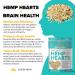 USDA Organic Eaton Hemp Hearts 24oz - Vegan Plant Protein with Omegas, Non-GMO, Gluten-Free - Paleo & Keto Friendly - Buy Online on GoSupps.com