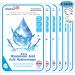 MEAROSA* Dermatologically tested 8.5% Hyaluronic Acid Niacinamide Vitamin E Vegan Formula Essence facial sheet masks Premium Quality Sensitive Skin 6Sheets