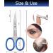 Nail Scissors 3 Pack - Blue & Pink Nail/Cuticle Scissors Set - Buy Online on GoSupps.com