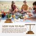 XShpot Hook and Ring Game with Shot Ladders Bundle - Handmade Wooden Interactive Game for Adults - Fun Indoor and Outdoor Game for Parties - Dark Wood - Buy Online on GoSupps.com