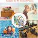 BelleStyle 3 PCS Wet Dry Bag Set | Reusable Waterproof Nappy Bag | Hanging with Two Zippered Pockets | Baby Diaper Travel Beach Pool Daycare Gym Bag - Green - Buy Online on GoSupps.com
