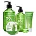 Aloderma Aloe Vera Gel Set 4 Pieces - 500g Aloe Vera Gel 300g Aloe Vera Gel 200g Aloe Vera Gel 45g Aloe Vera Gel