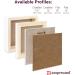Ampersand Wood Gesso Painting Panel 18x24 - 1/8 Inch Depth, Primed Smooth Surface | Flat Artist Panel - Buy Online on GoSupps.com
