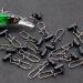 Gourami Sinker Slide for Fishing - 30pcs Black Fishing Slide Weight Slides - Line Connector and Accessories - Buy Online on GoSupps.com