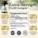 CoQ10 100mg Softgels - Best Antioxidant for Heart Health & Energy Support | Non-GMO Gluten Free | 60 Count Coenzyme Q10 Supplement - Buy Online on GoSupps.com