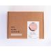 Mikito Organic Cotton Newborn Gifts Box - Unisex Baby Gift Set with Muslin Lovey, Bandana Bib, Teether, Birth Announcement Sign - Beige - Buy Online on GoSupps.com