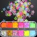 LoveOurHome Nail Glitters Sequins Set - Holographic Heart Butterfly Star Chunky Glitter Flakes for Nails & Crafts - Buy Online on GoSupps.com