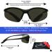 proSPORT Full Lens Reader Safety Glasses - Clear/Smoke Sport Wraparound Curve - 1 Pair (Grey Lens 1.5x) - Buy Online on GoSupps.com