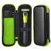 Hard shell travel case for Philips Norelco Oneblade and Oneblade Pro Face Body Hybrid ElektroMrimmer and razor 3/5/7/9 Elektrorasierer for Braun Series