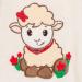 Morning Star Badeponcho - 100% Cotton Hooded Towel for Kids | Baby Bathrobe Sleepy Sheep 1-3 Years - Buy Online on GoSupps.com