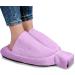 Heated Foot Warmer Hot Water Bottle Purple - Women's Foot Muff for Cold Feet Arthritis Pain Relief | Things2KeepUWarm - Buy Online on GoSupps.com