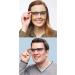 Tintoke Adjustable Focus Reading Glasses - Unisex Variable Focus -6D to +3D Correction Glasses for Men & Women - Buy Online on GoSupps.com