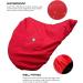 Harrison Howard Premium Waterproof/Breathable Fleece-Lined Long-lasting Outer Damage Protection Saddle Cover for Dressage Scarlet Red Dressage-One Size Scarlet Red - Buy Online on GoSupps.com