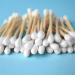 Eco-Friendly Bamboo Cotton Swabs - 100 White Pieces for Sustainable Living - Buy Online on GoSupps.com