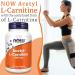 Now Foods Acetyl-L-Carnitine 500mg Vegan Capsules - Lab-Tested Amino Acid, Gluten & SOYA Free - Buy Online on GoSupps.com