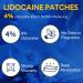 SZLGANG 4% Lidocaine Pain Relief Patches - (Large 30 Count) Maximum Strength Relief for Back Neck Shoulder Joint & Muscle Pain 3.9 x 5.5 -030 - Buy Online on GoSupps.com