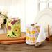 Vitalcozy Reusable Toilet Towels | Washable Bidet & Kitchen Towels | Absorbent Cotton Paperless & Eco-Friendly Tea Towels with Bright Flower Design - Buy Online on GoSupps.com