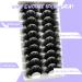 Mink Lashes 25mm - Fluffy Wispy Cat Eye Dramatic 3D Eyelashes | 20mm Volume D Curl Strip Lashes | Long False Eyelashes for Extension Look - Buy Online on GoSupps.com