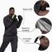 Negash Men's Sauna Suit 3X-Large | Anti-Tear Lightweight Waterproof Suit for Boxing Fitness | Black - Buy Online on GoSupps.com